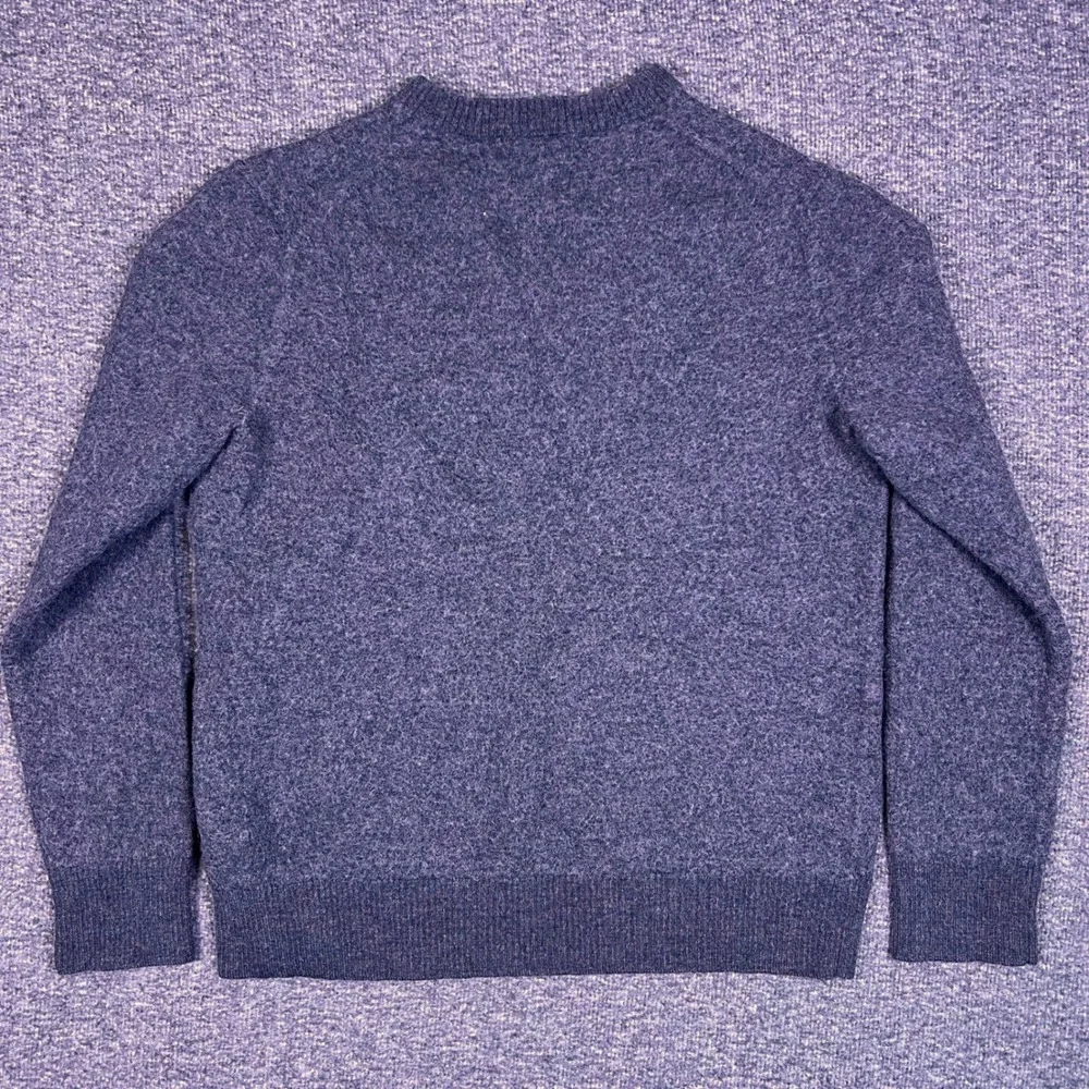 Banana Republic Extra Fine Merino Wool Sweater Boys L Gray School Uniform Winter